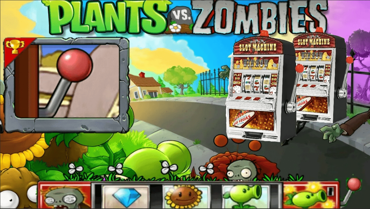 Plants vs Zombies slot machine logo